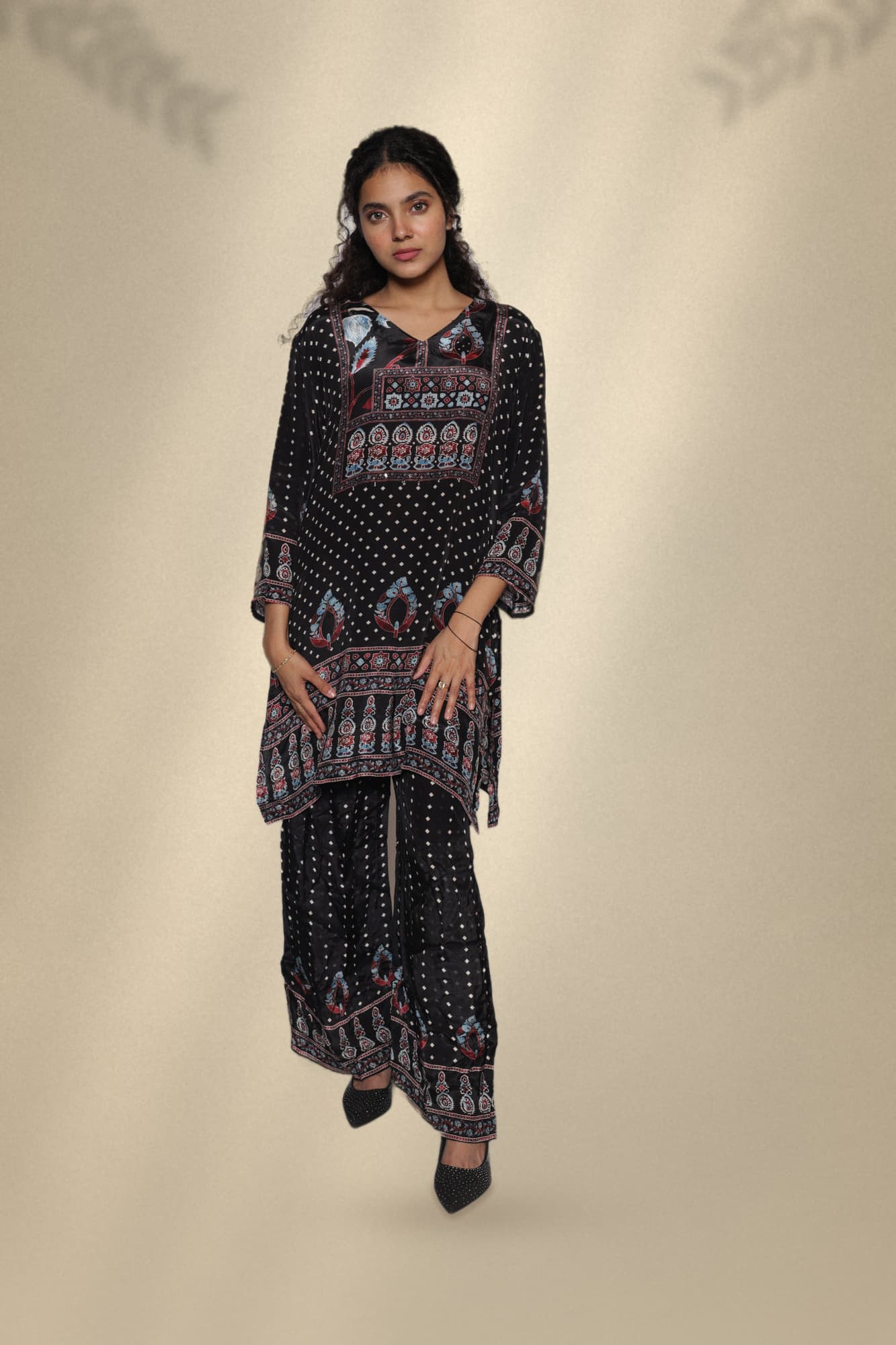 Zeba Printed Crepe Co-ord Set