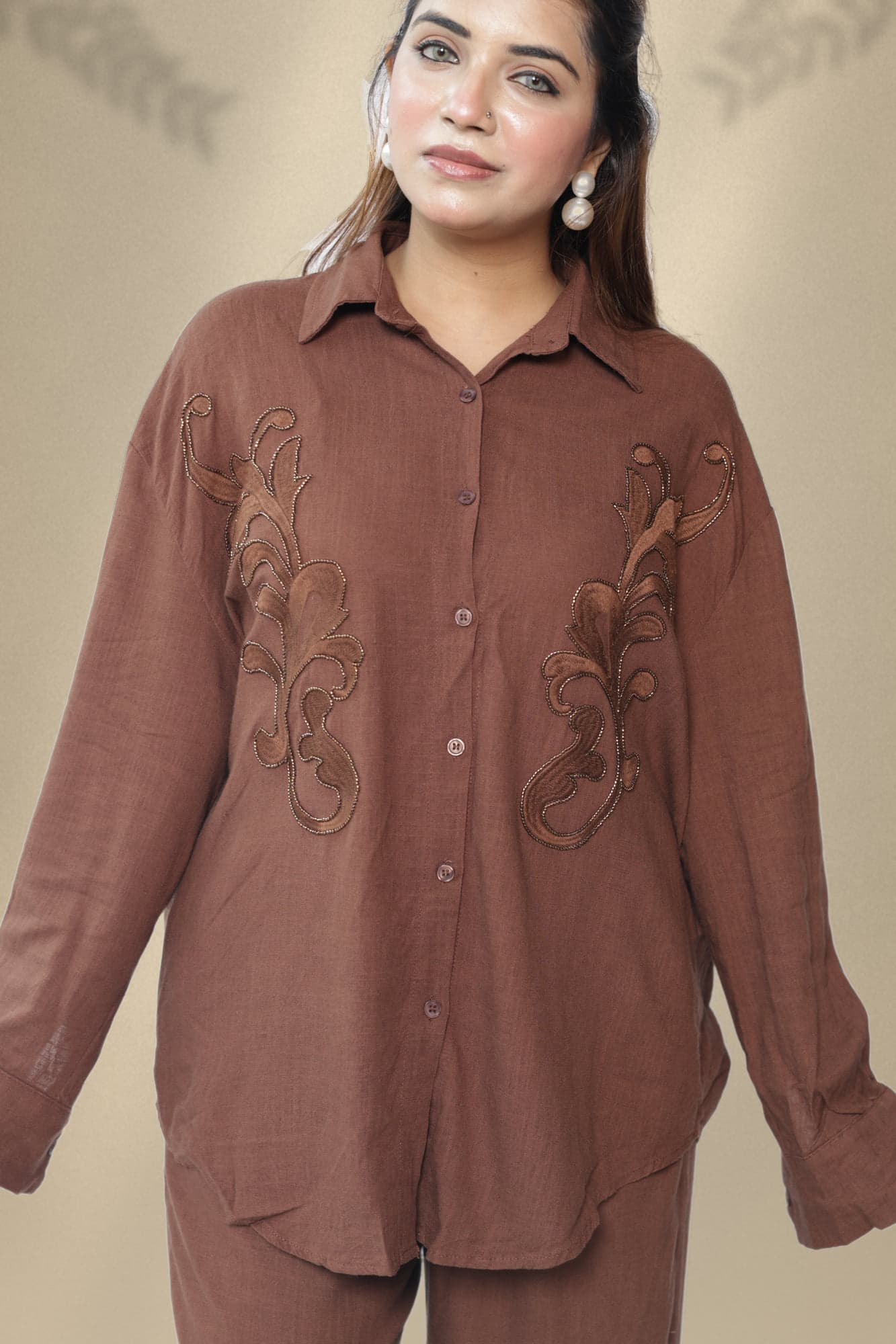 Saira Linen Co-ord Set, photograph 3 of 8