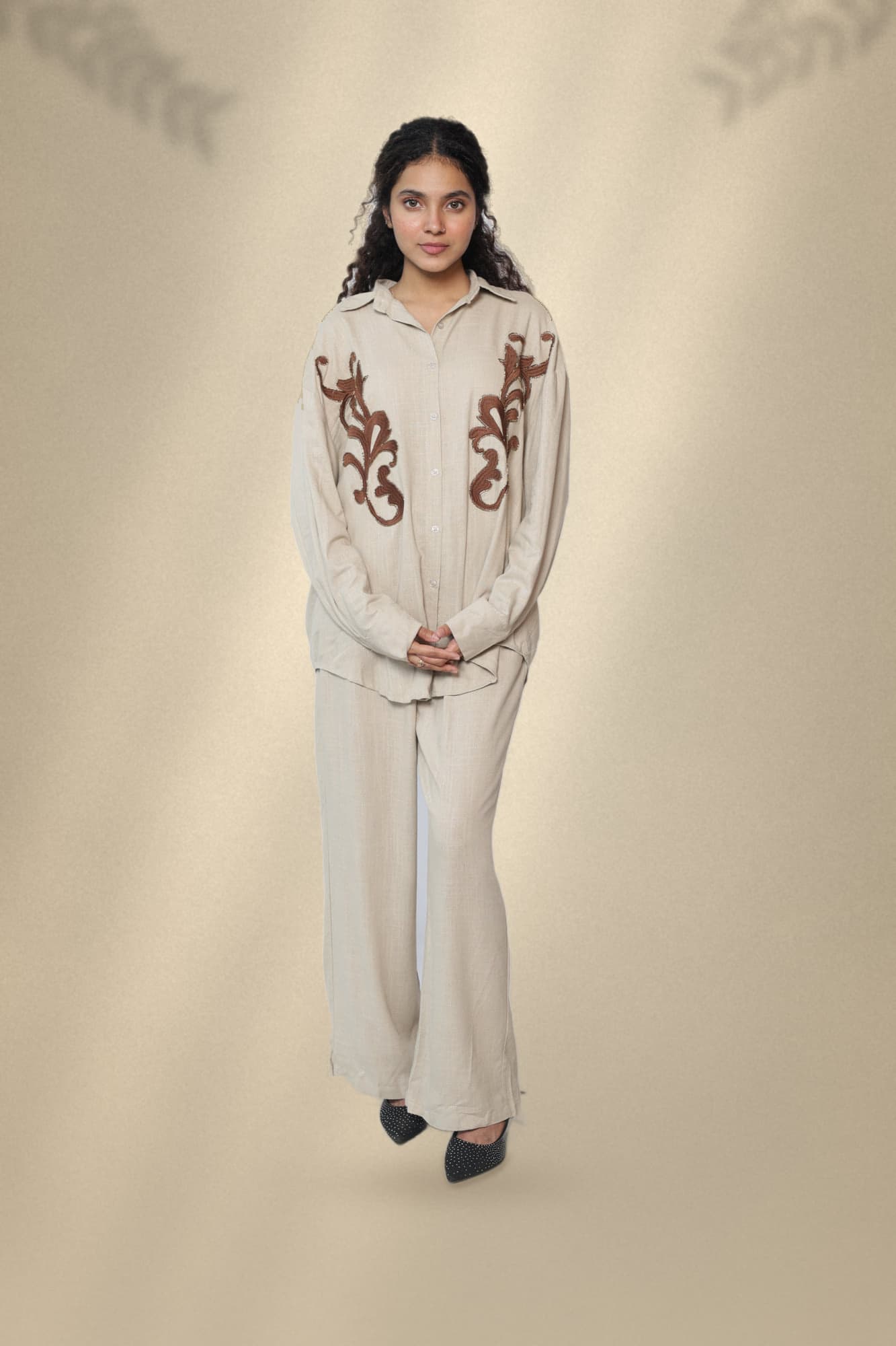 Saira Linen Co-ord Set, photograph 5 of 8