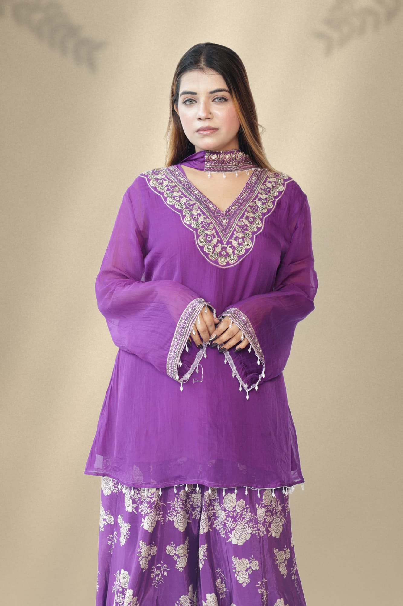 Anisha Sharara Set