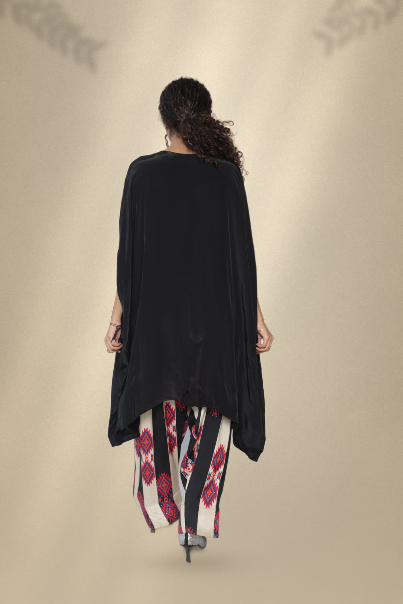 Kiran Aztec Kaftan Set, photograph 3 of 4